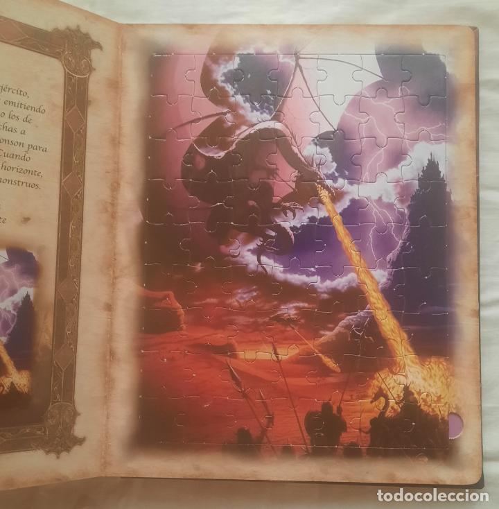 Puzzles: CR&Oacute;NICA DE LOS DRAGONES - LIBRO CON 6 PUZLES DE 63 PIEZAS. - Foto 8