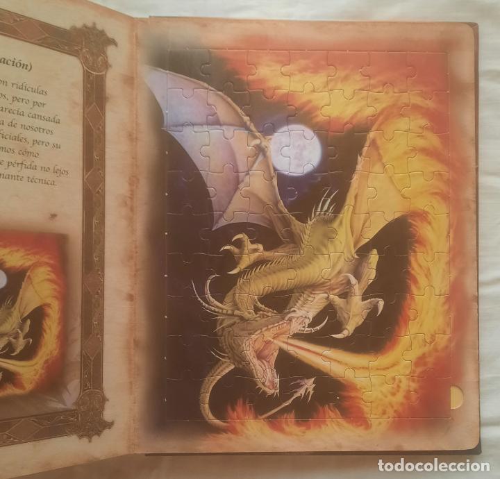 Puzzles: CR&Oacute;NICA DE LOS DRAGONES - LIBRO CON 6 PUZLES DE 63 PIEZAS. - Foto 9