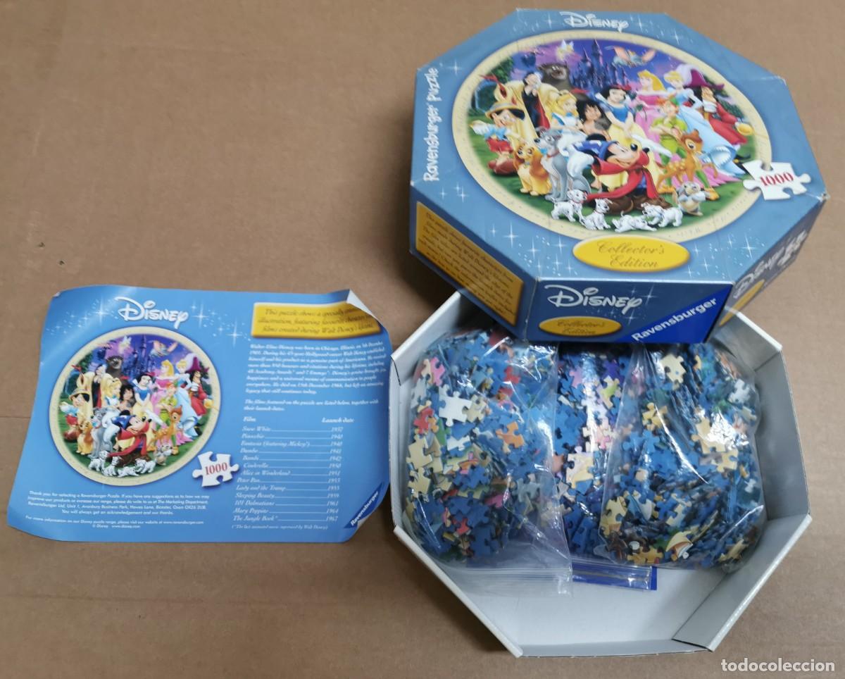 Puzzles: PUZZLE 1000 PIEZAS. RAVENSBURGER. DISNEY. COMPLETO. - Foto 3