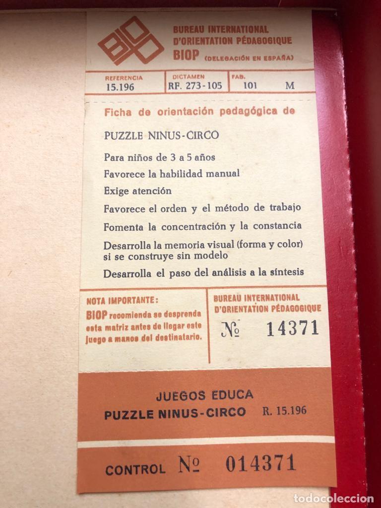 Puzzles: Puzzle serie 3 ninus circo de Juegos Educa - Foto 4