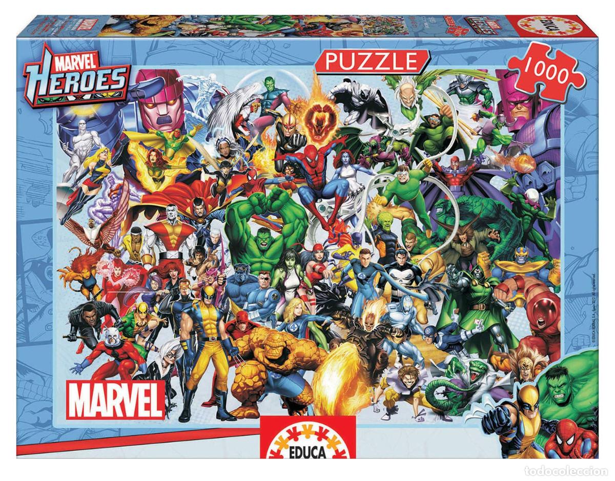 puzzle 1000 marvel heroes educa (15193) oferta - Compra venta en