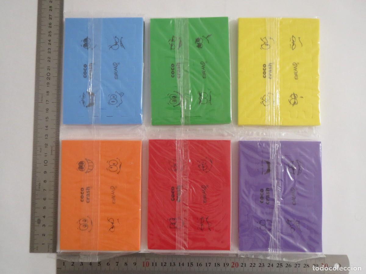 Puzzles: 6 NIVELES COCOCRASH NUEVOS Y PRECINTADOS EVALAND 2003 - Foto 2