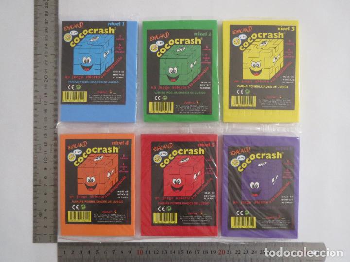 Puzzles: 6 NIVELES COCOCRASH NUEVOS Y PRECINTADOS EVALAND 2003 - Foto 1
