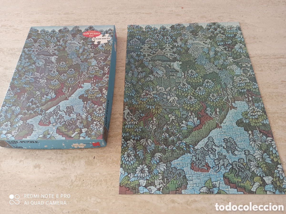 Puzzles: Puzzle antiguo, de seda. Impecable. Internacional Team - Foto 3