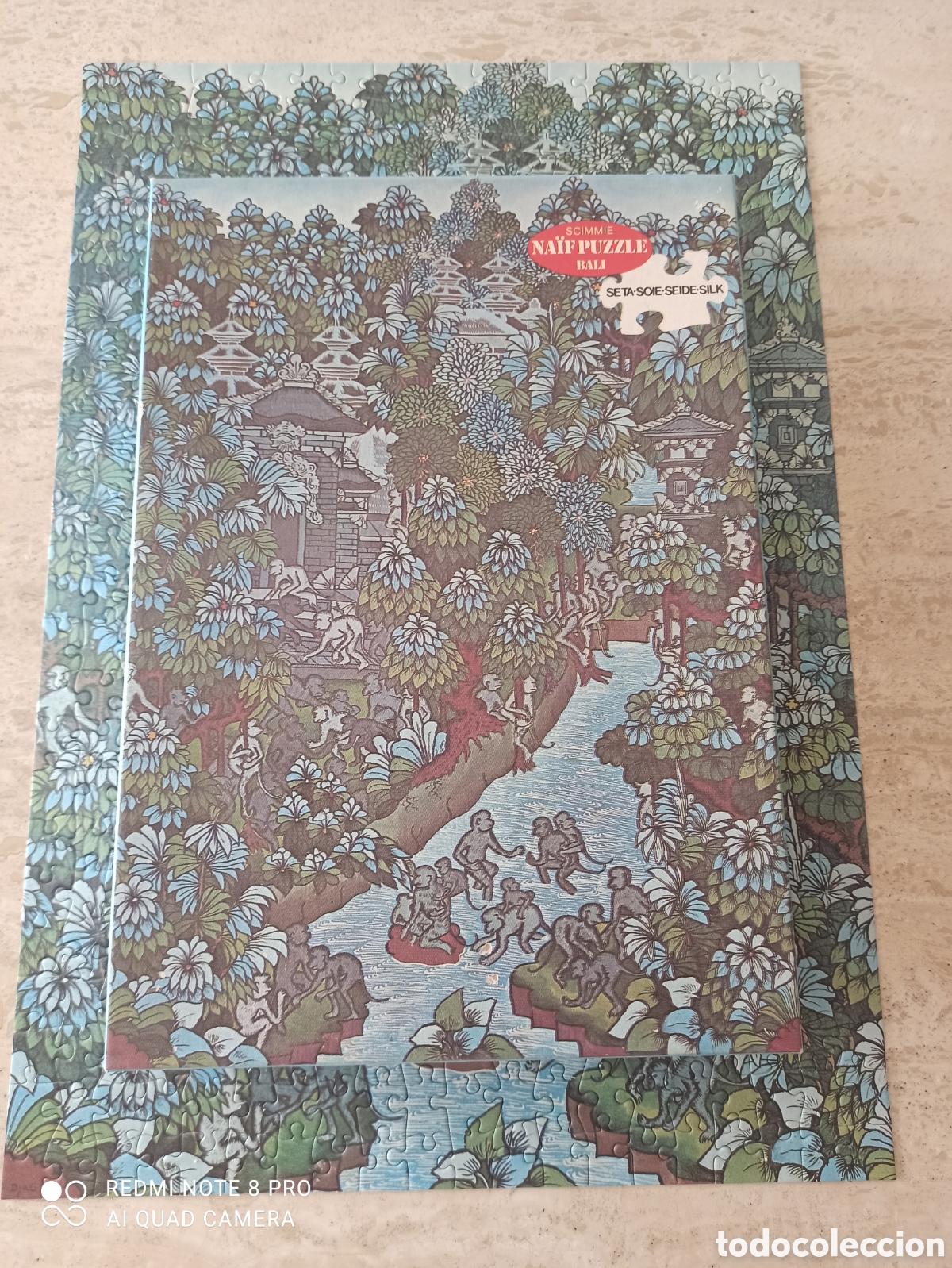 Puzzles: Puzzle antiguo, de seda. Impecable. Internacional Team - Foto 1