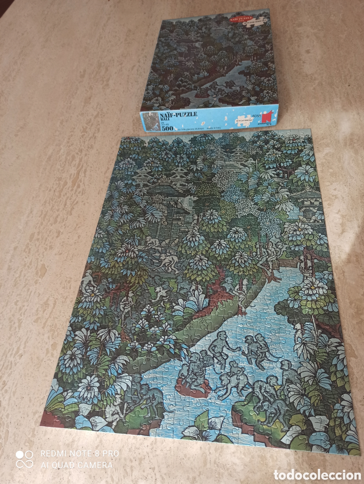 Puzzles: Puzzle antiguo, de seda. Impecable. Internacional Team - Foto 8