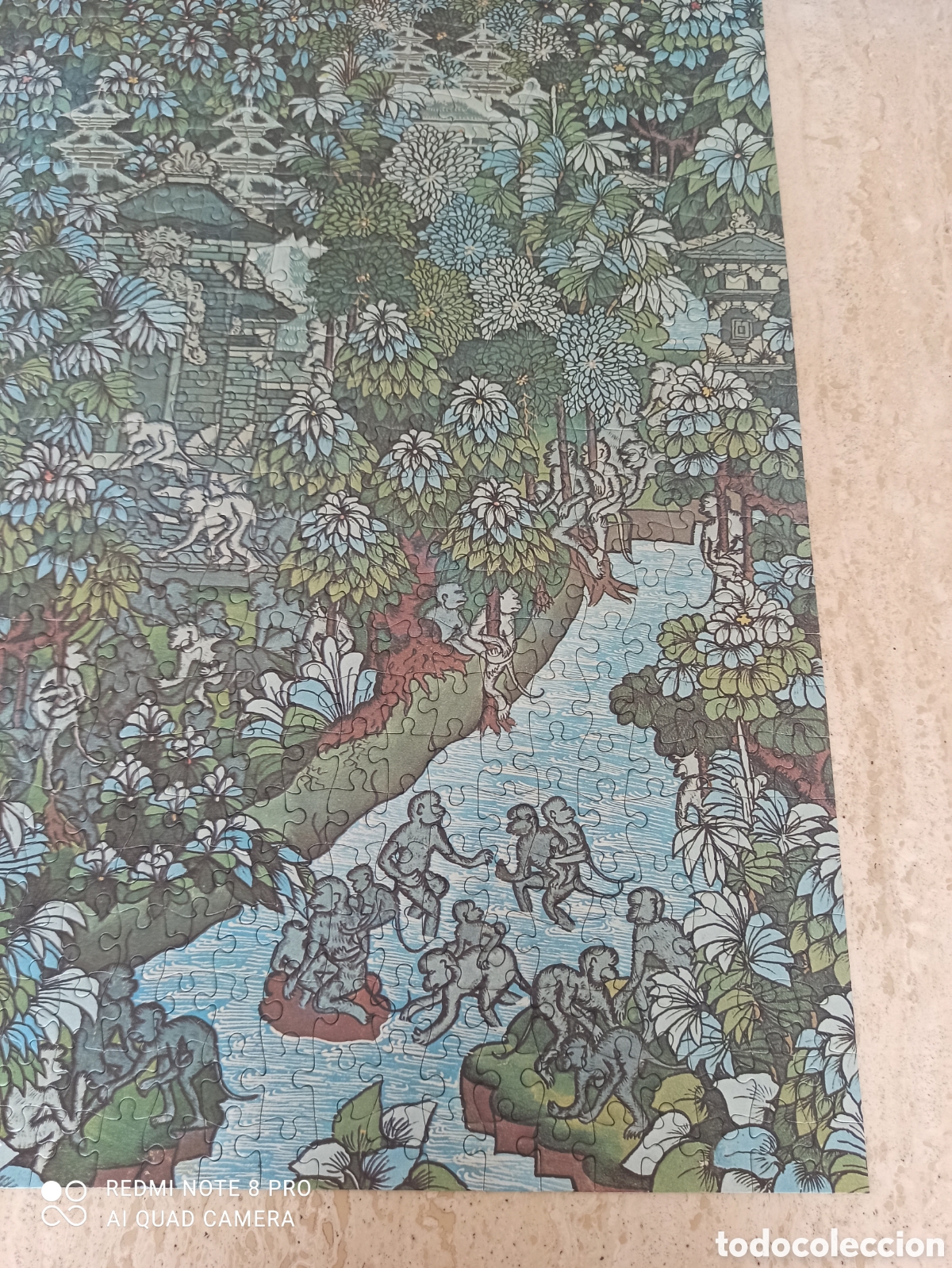 Puzzles: Puzzle antiguo, de seda. Impecable. Internacional Team - Foto 12