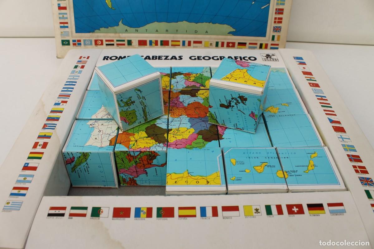 Puzzles: ROMPECABEZAS GEOGRAFICO - JUGUETES BORRAS - REF. 320- MADE IN SPAIN. - Foto 3