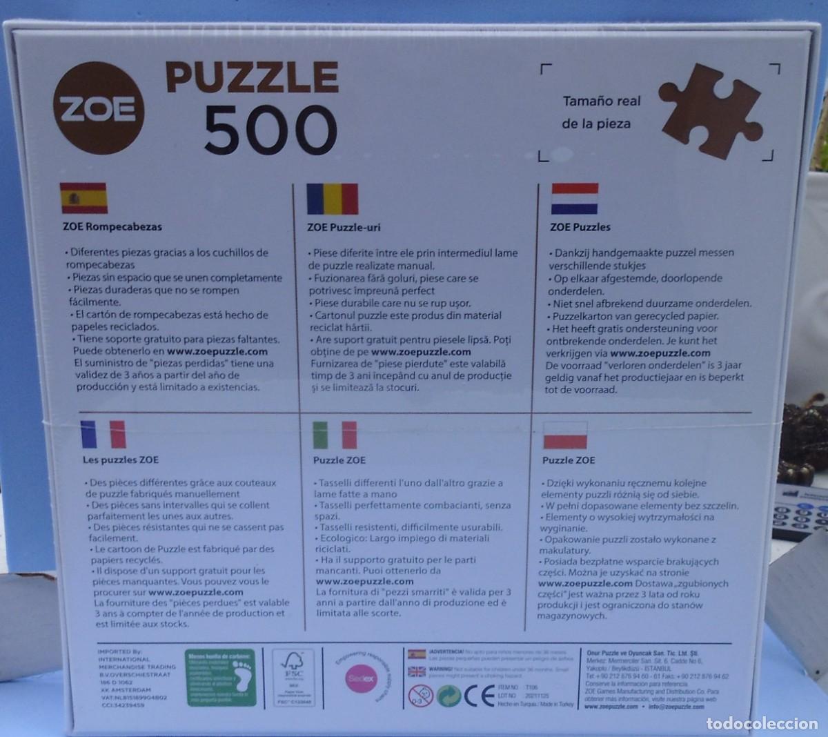 Puzzles: Puzzle de 500 piezas caja sin desprecintar - Foto 3