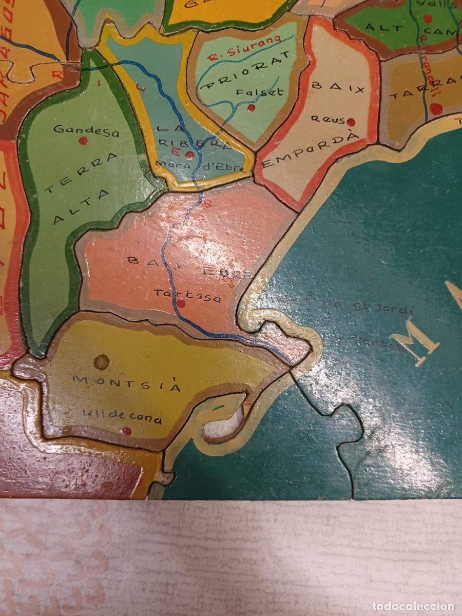 Puzzles: PUZZLE COMARCAL DE CATALUNYA DE FUSTA - Foto 2