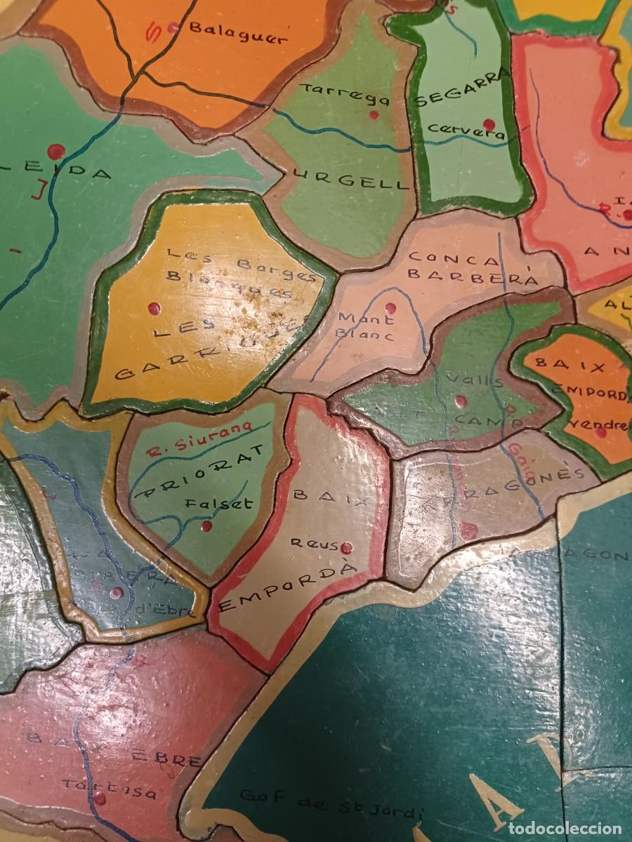 Puzzles: PUZZLE COMARCAL DE CATALUNYA DE FUSTA - Foto 3
