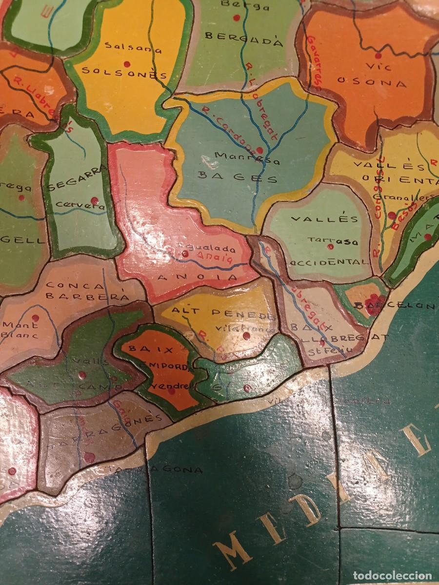 Puzzles: PUZZLE COMARCAL DE CATALUNYA DE FUSTA - Foto 4