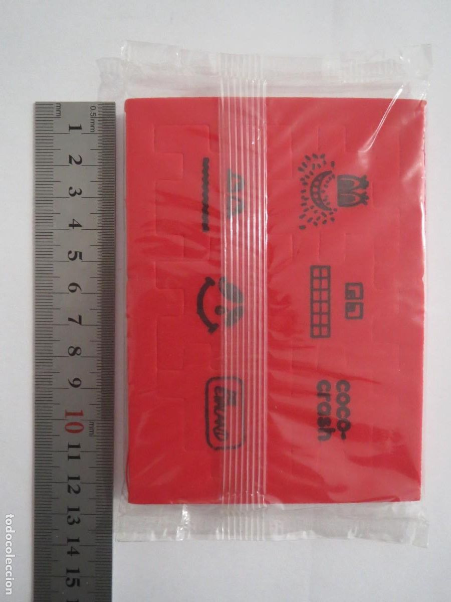 Puzzles: COCOCRASH MODULO 5 ROJO EVALAND 1989 NUEVO CON 2 PAPELETAS COCOPREMIOS E INSTRUCCIONES - Foto 2