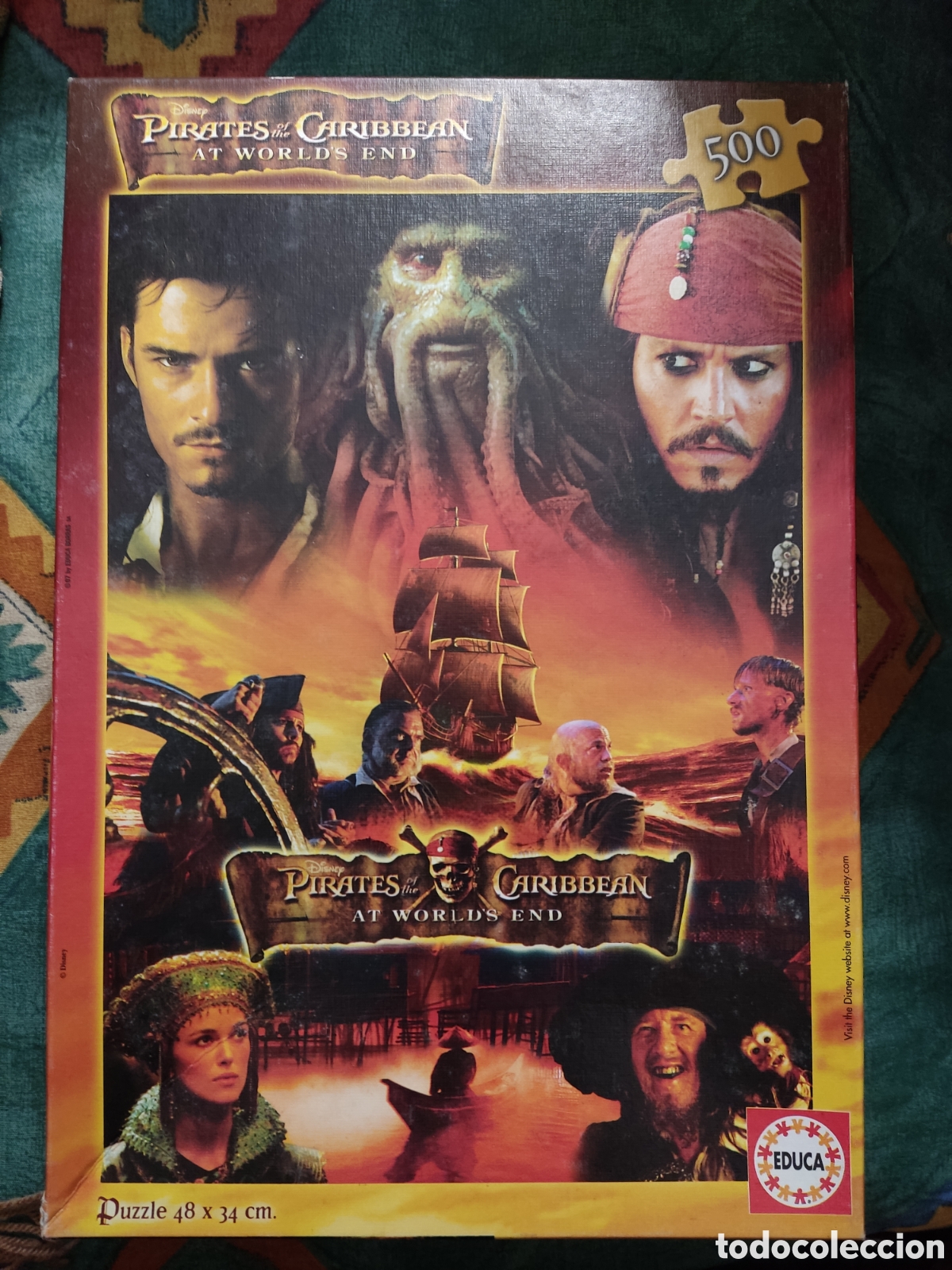 Puzzles: Puzzle educa 500 piratas del caribe - Foto 1