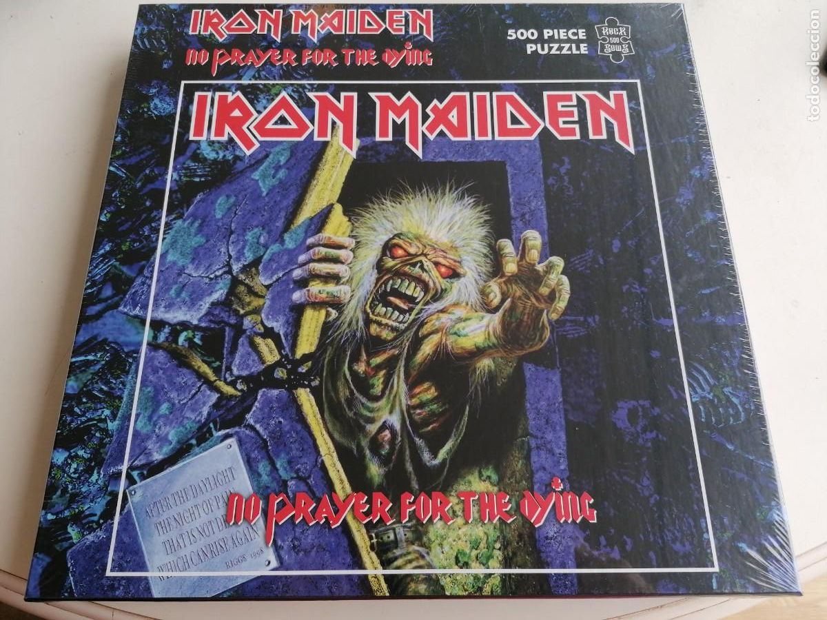 Puzzle Oficial De Iron Maiden – No Prayer For The Dying, 1000 Piezas, Para Fans Del Metal