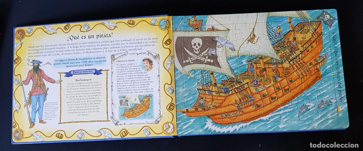 Puzzles: Libro Piratas Puzles para leer - Foto 4