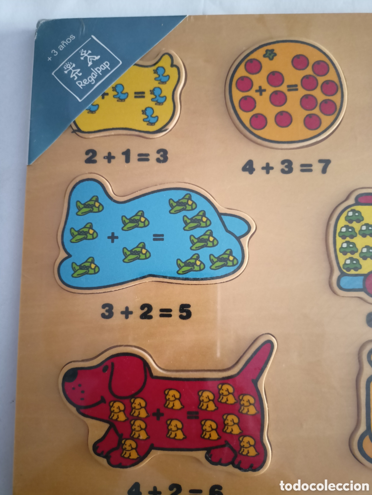 Puzzles: Puzzle madera aprendre a sumar. Nuevo - Foto 3