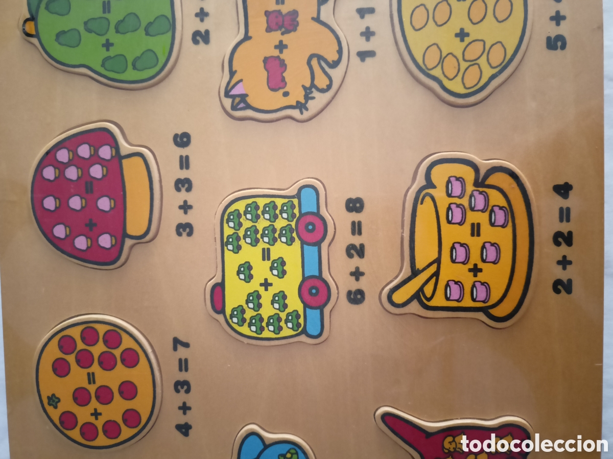 Puzzles: Puzzle madera aprendre a sumar. Nuevo - Foto 4