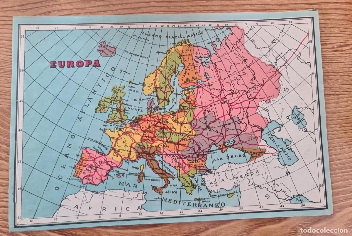 Puzzles: Puzzle de cubos 6 mapas. Antiguo - Foto 2