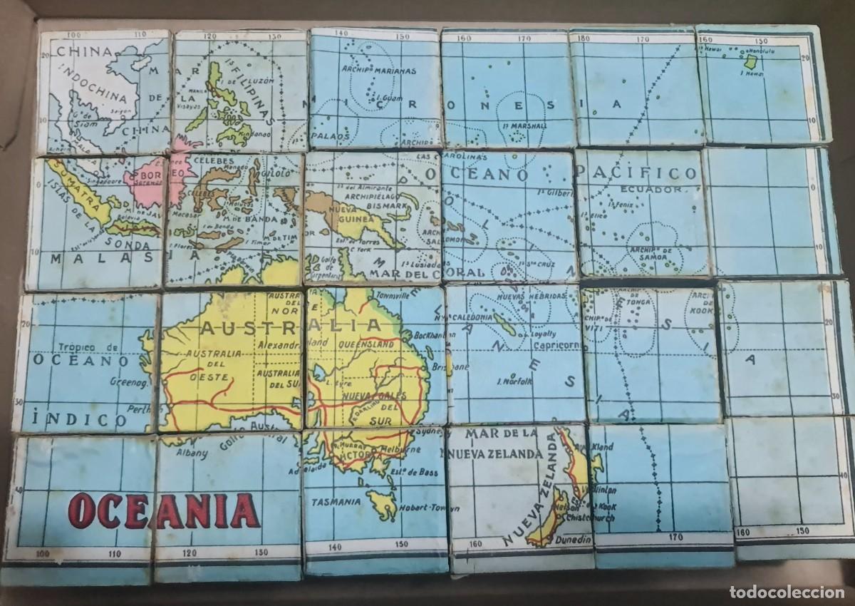 Puzzles: Puzzle de cubos 6 mapas. Antiguo - Foto 7