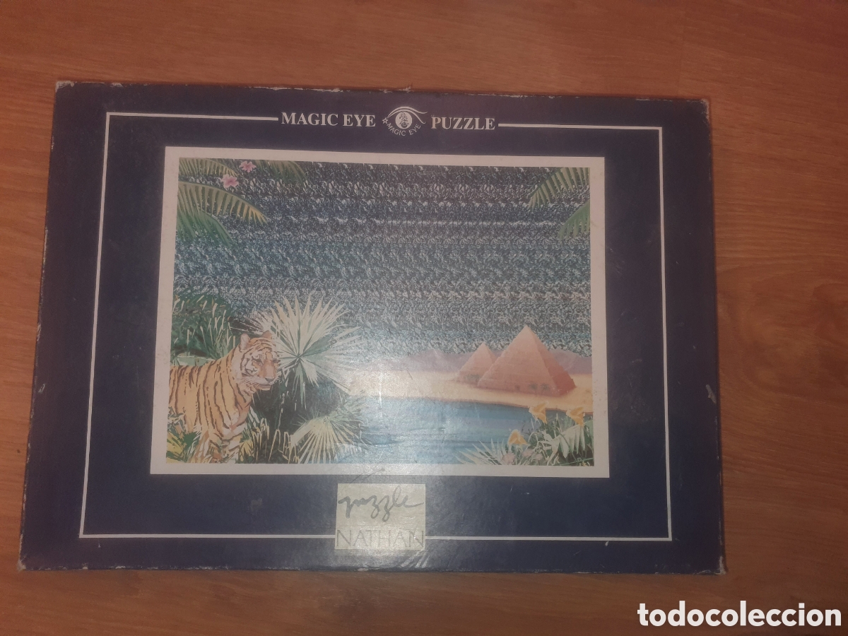 puzzle 1000 piezas magic eye - ojo mágico (ref - Compra venta en