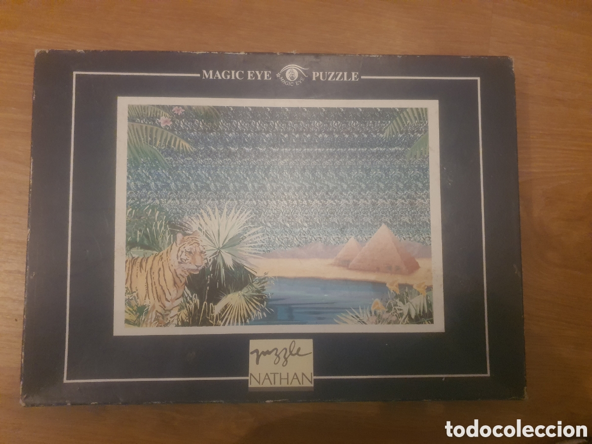 puzzle 1000 piezas magic eye - ojo mágico (ref - Compra venta en  todocoleccion