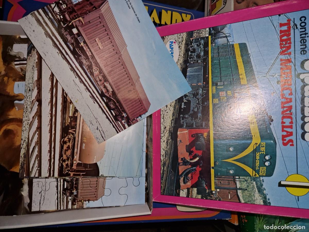 Puzzles: PUZZLE TREN MERCANCIAS - 3 PUZZLES - Foto 2