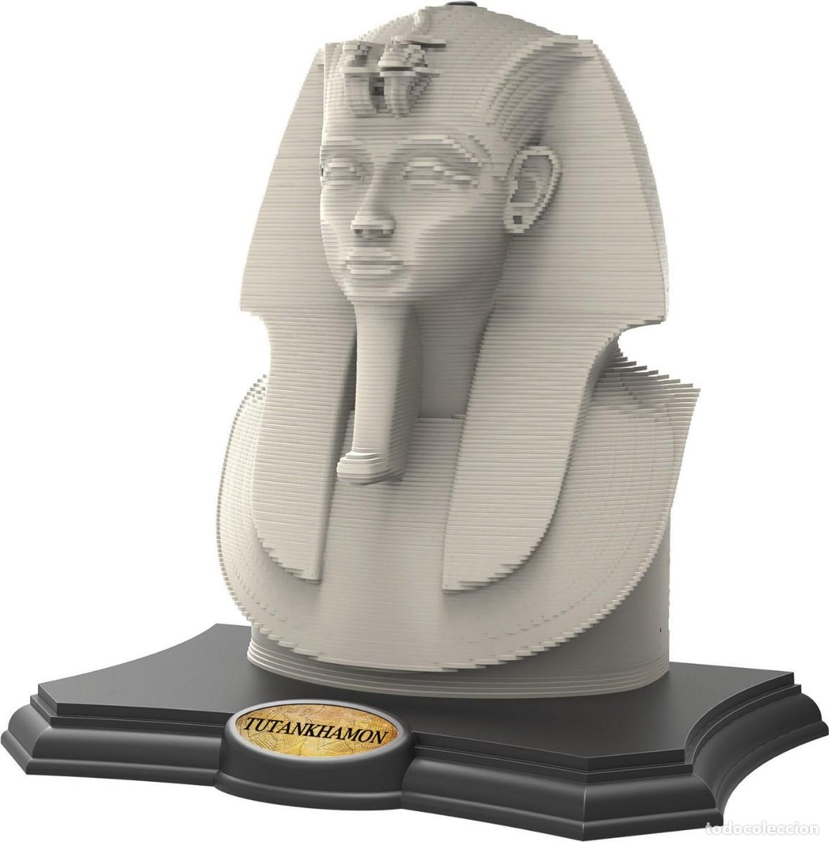 Puzzles: Puzzle 3D de busto de Tutankhamon - Foto 1