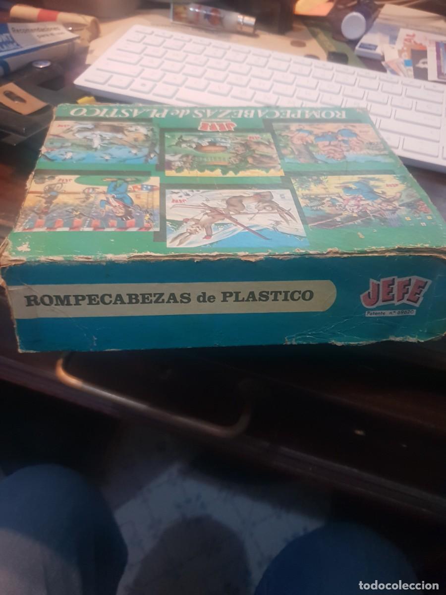 Puzzles: Rompecabezas de plastico jefe a&ntilde;os 60 - Foto 4