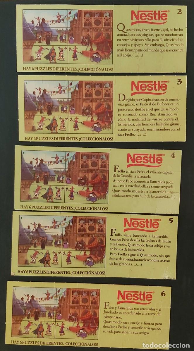 Puzzles: Lote 5 mini puzzles Nestl&eacute; - Foto 1