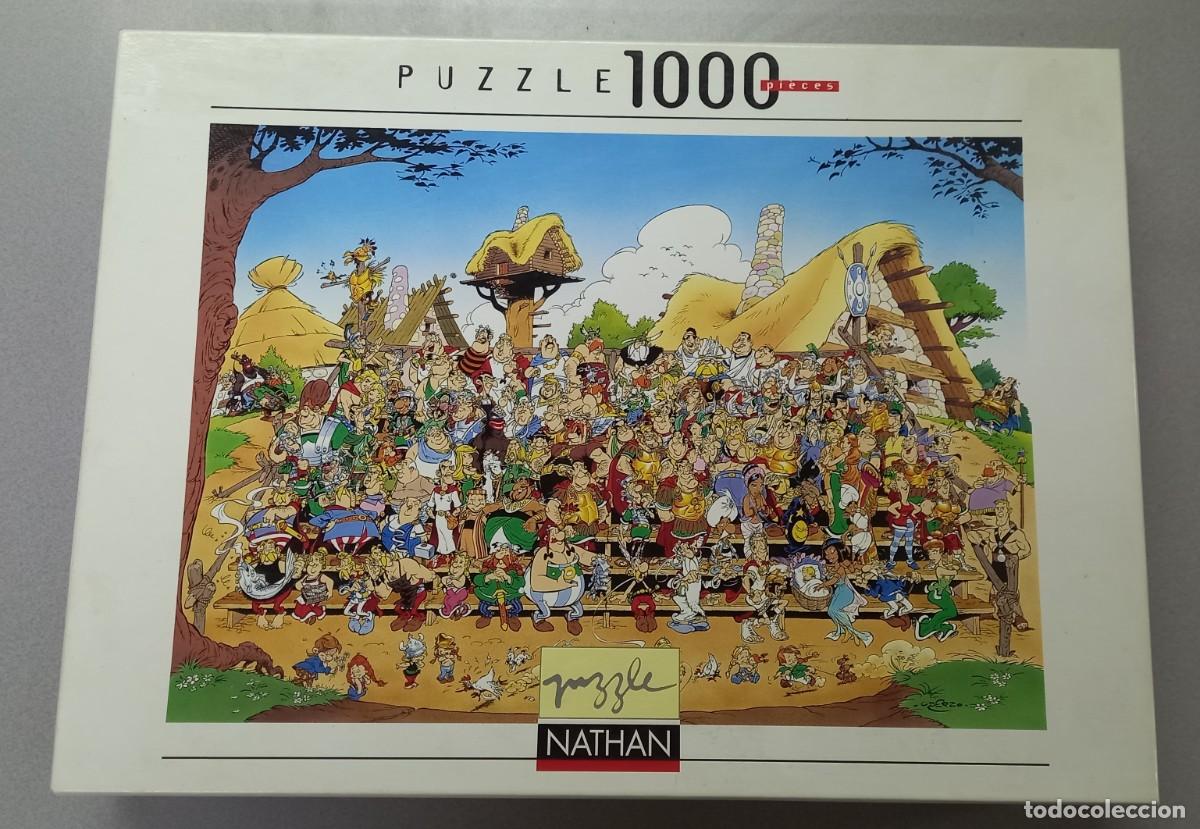 Puzzles: Puzzle aldea Asterix 1000 piezas marca Nathan - Foto 2