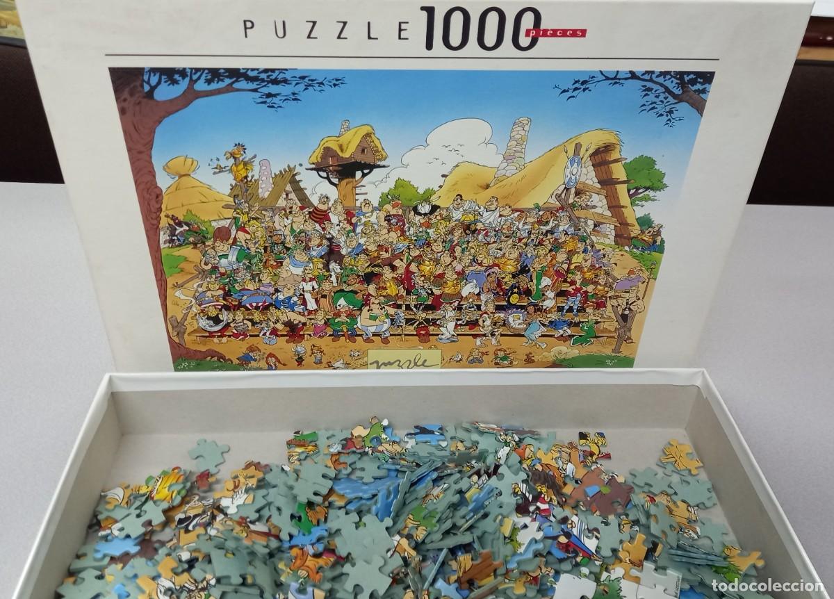 Puzzles: Puzzle aldea Asterix 1000 piezas marca Nathan - Foto 3