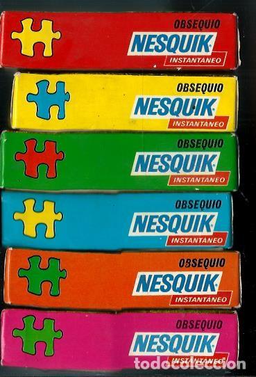 Puzzles: lote 6 puzzles EDUCA a&ntilde;os 70 - obsequio nesquik - Foto 2