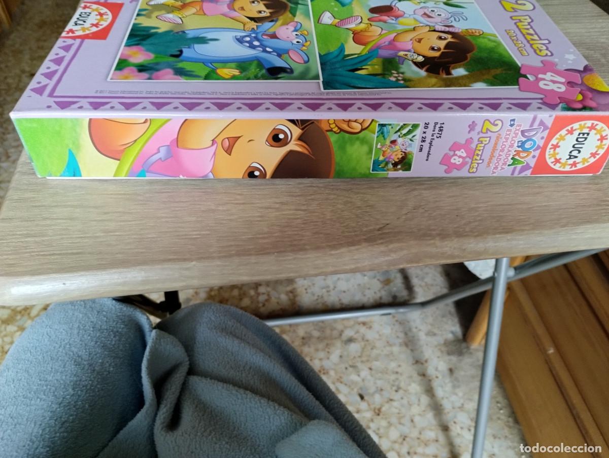 Puzzles: dos puzzles de dora la exploradora de 48 piezas 20x28cm de eduka - Foto 8