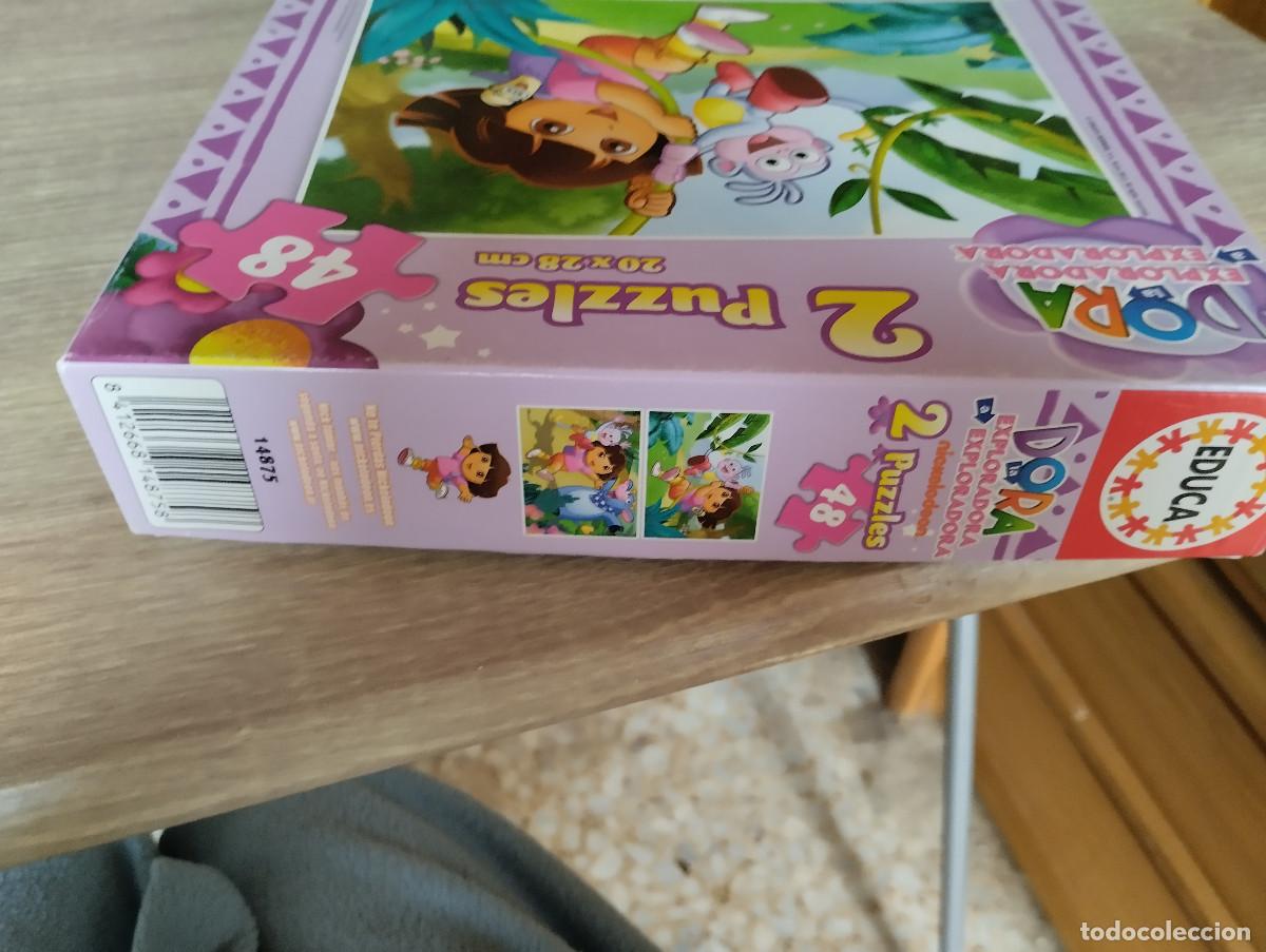 Puzzles: dos puzzles de dora la exploradora de 48 piezas 20x28cm de eduka - Foto 9
