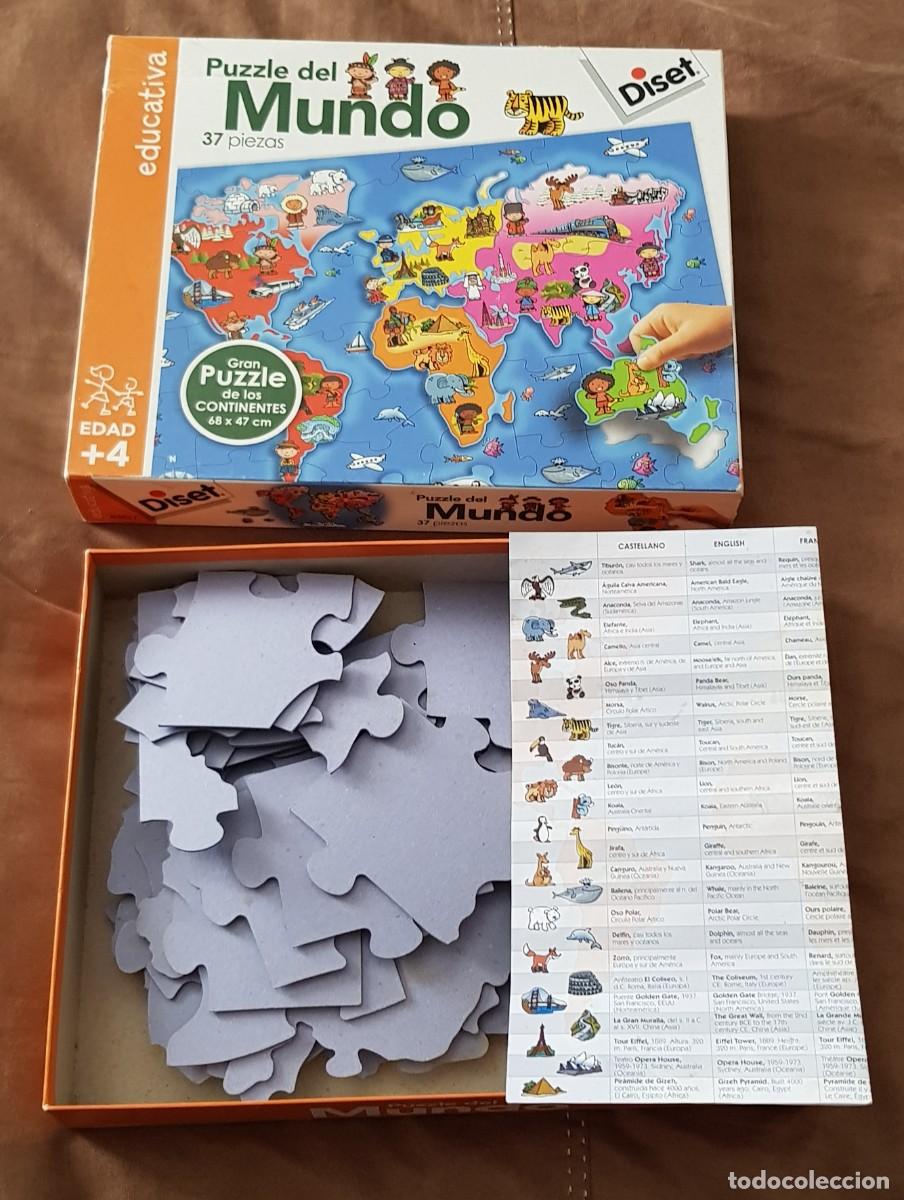 Puzzles: Puzzle del mundo Diset - Foto 2