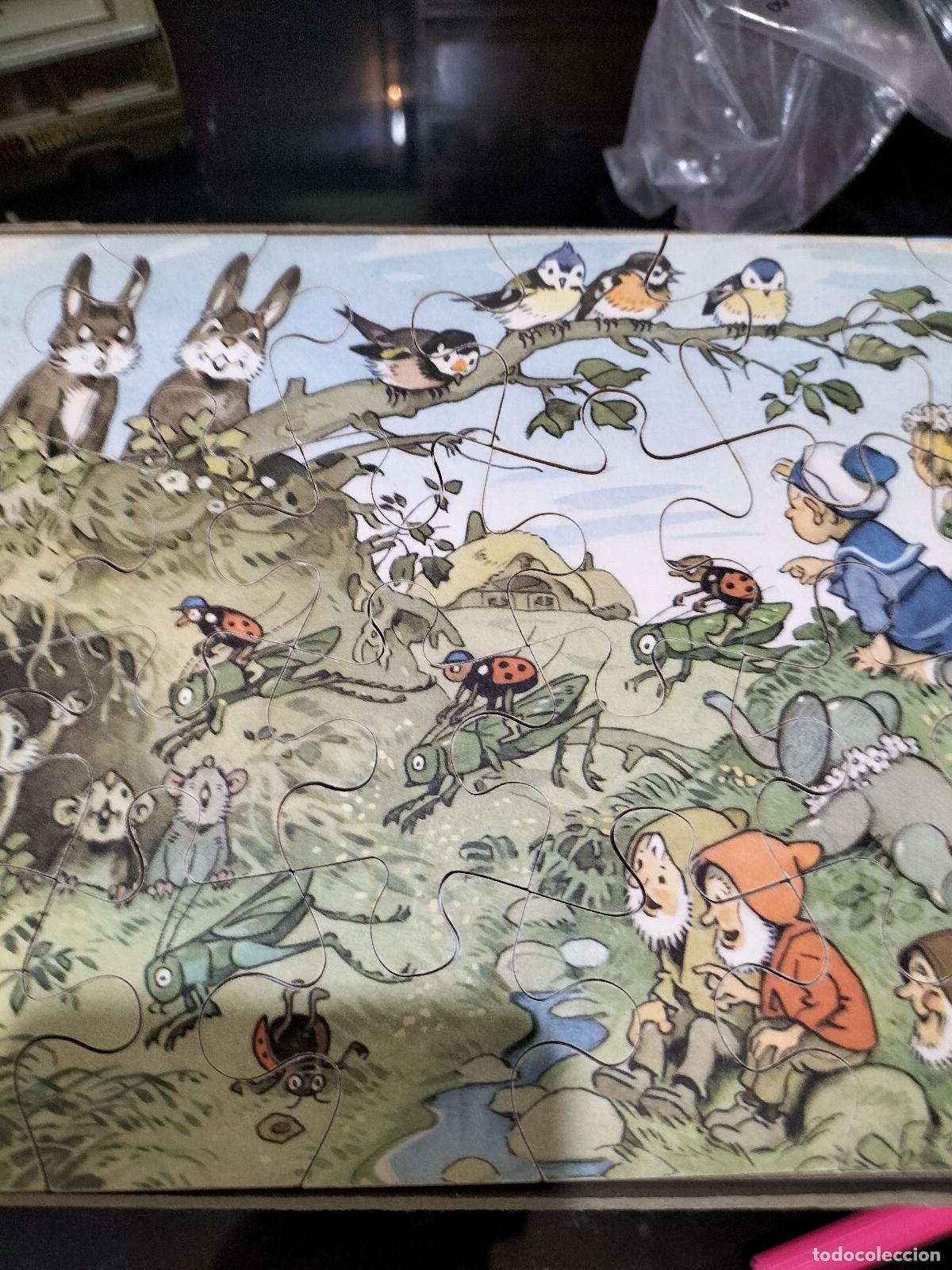 Puzzles: 4 puzzles en caja juguetes - Foto 1