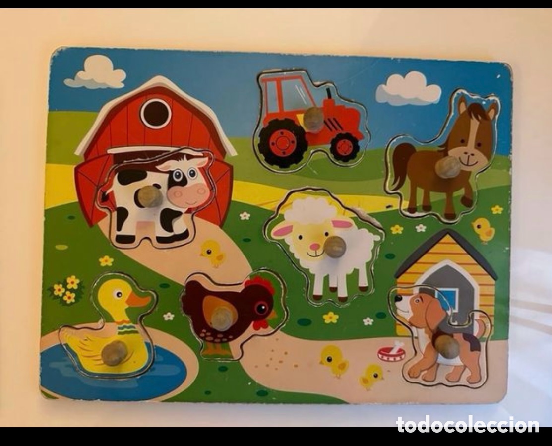 Puzzles: 7 puzles de madera. De 1-3 a&ntilde;os - Foto 5