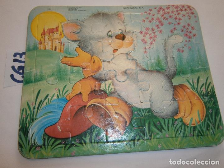 Puzzles: ANTIGUO PUZZLE - GATO CON BOTAS - Foto 1