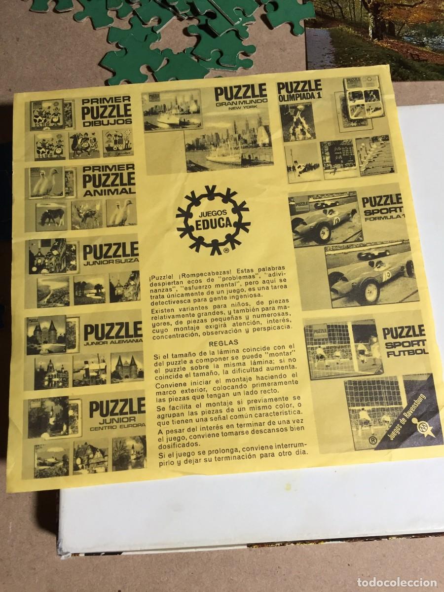 Puzzles: EDUCA PUZZLE JUNIOR CENTRO EUROPA 1969 - Foto 7