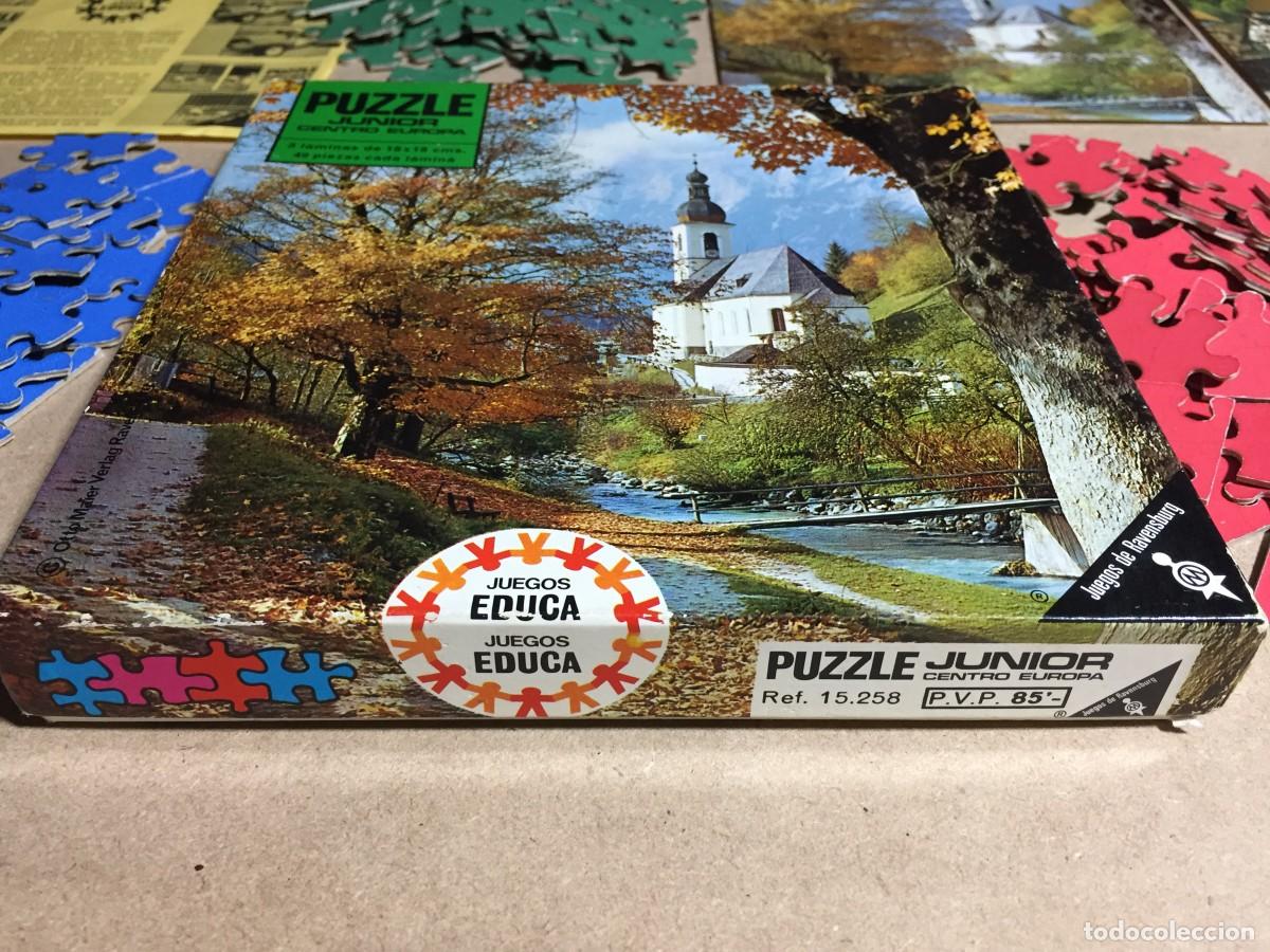 Puzzles: EDUCA PUZZLE JUNIOR CENTRO EUROPA 1969 - Foto 1