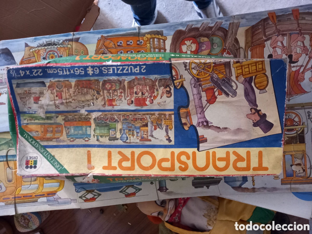 Puzzles: Puzzles infantiles diset transport 1 - Foto 3