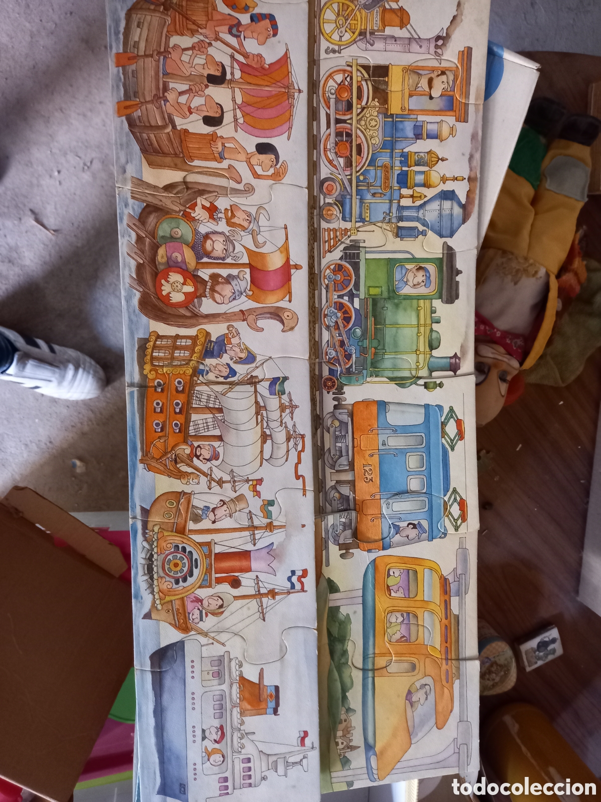 Puzzles: Puzzles infantiles diset transport 1 - Foto 1