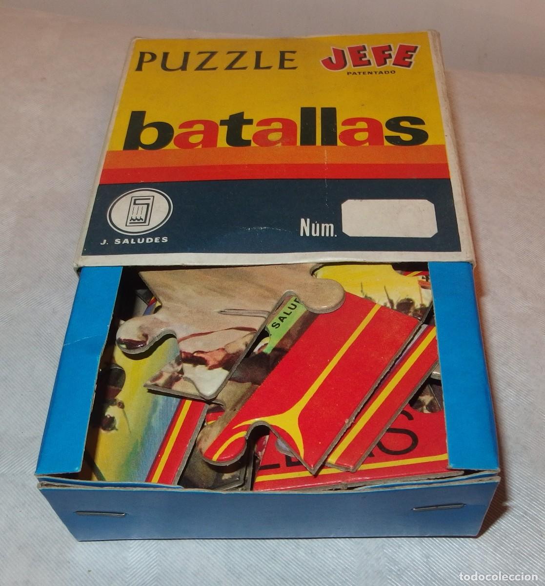 Puzzles: PUZZLE JEFE BATALLAS,CAJA ORIGINAL - Foto 1