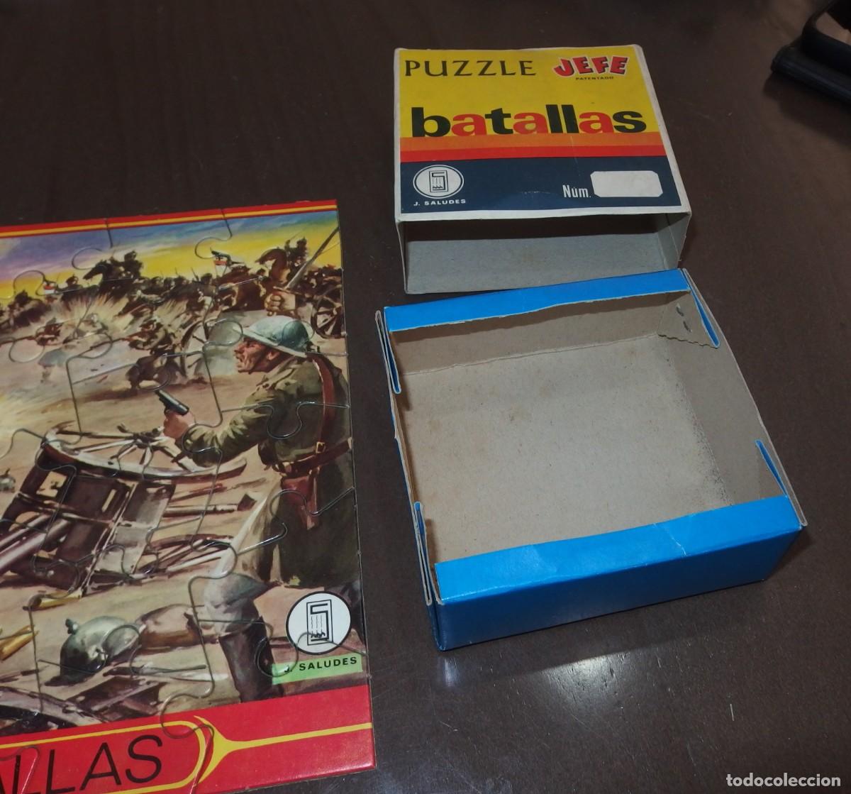 Puzzles: PUZZLE JEFE BATALLAS,CAJA ORIGINAL - Foto 3