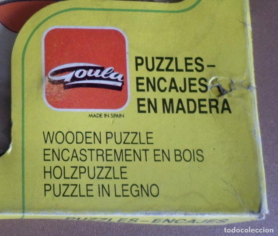 Puzzles: puzzles encajes en madera GOULA - Made in Spain - Foto 3