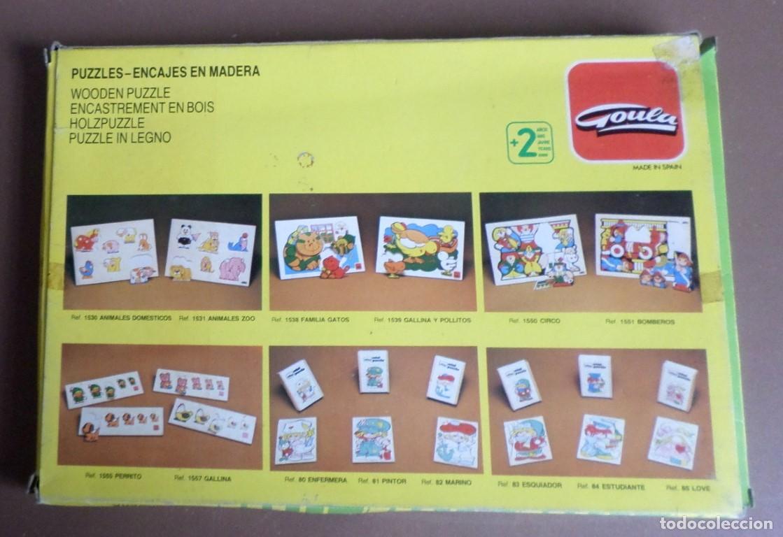Puzzles: puzzles encajes en madera GOULA - Made in Spain - Foto 8