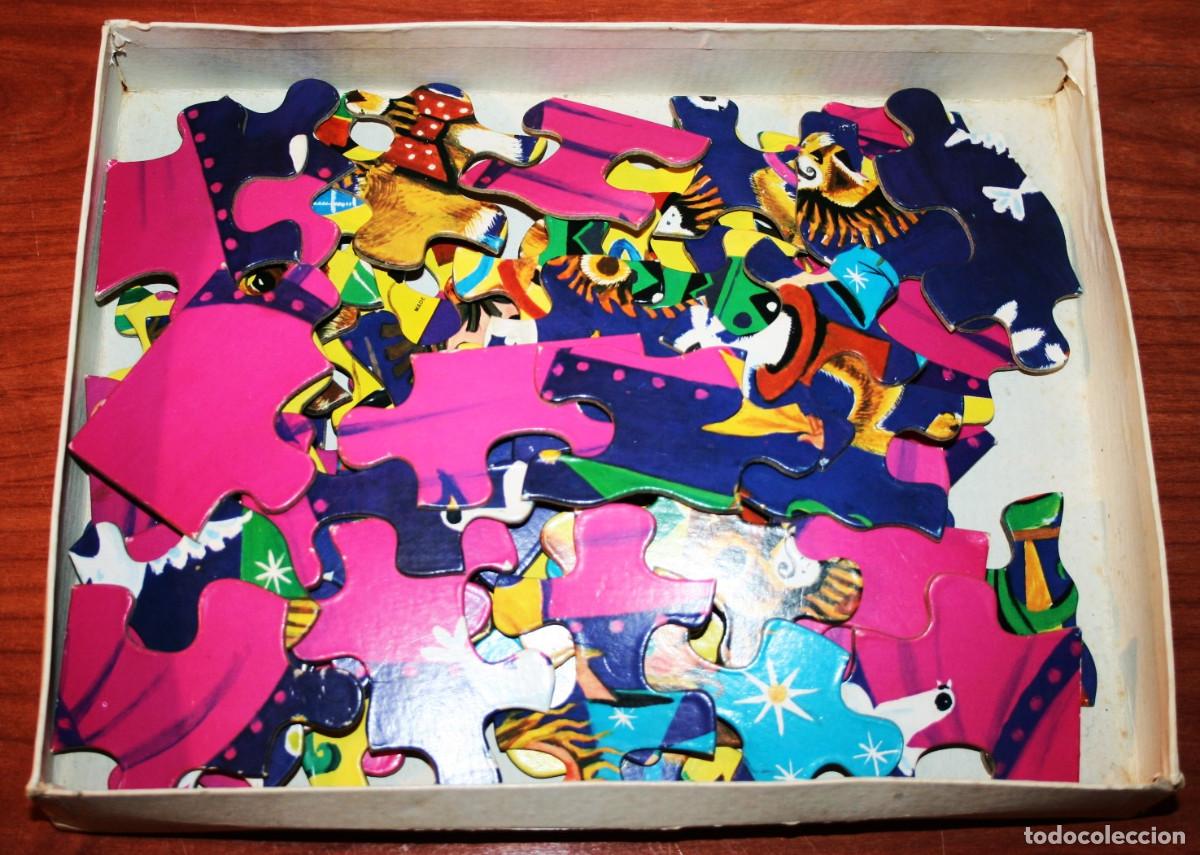Puzzles: PUZZLE DIDACTA - EL CIRCO 60 PIEZAS, COMPLETO - 1969 - Foto 3