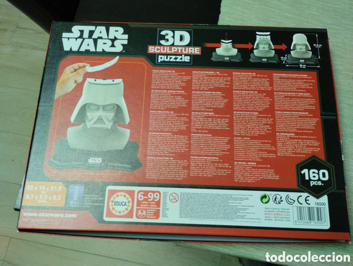Puzzles: Star wars Darth Vader puzzle 3D sculpture - Foto 2