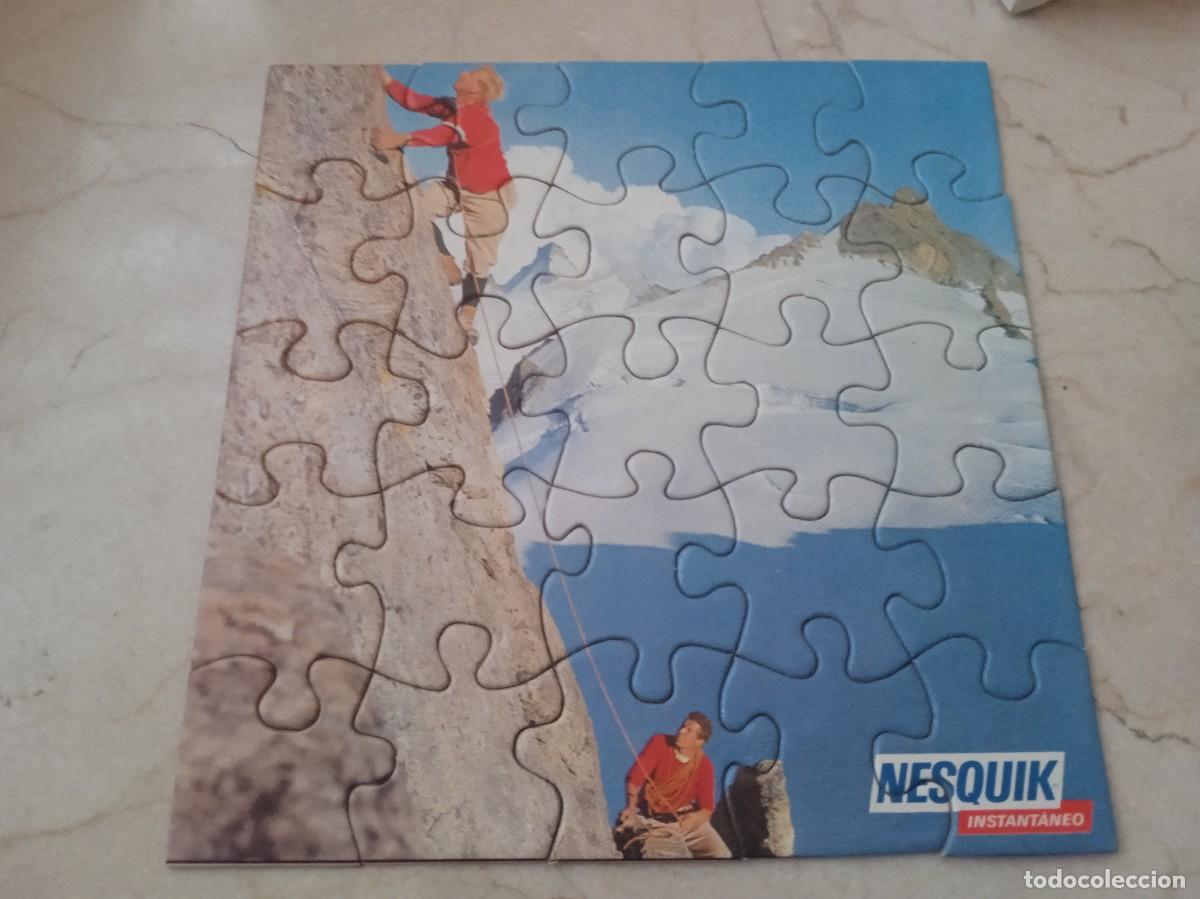 Puzzles: Antiguo puzzle Escalada de Nesquik. Obsequio. Completo - Foto 2